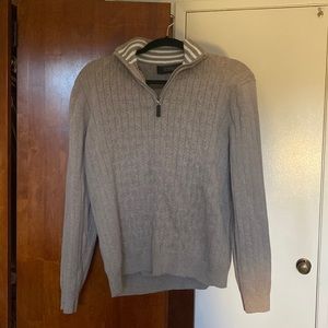 Brown Tasso Elba quarter zip. Super cozy.